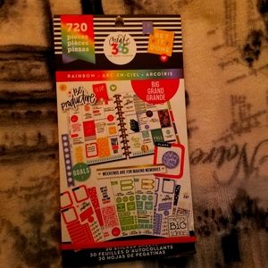 Happy Planner Recollections Rainbow Stickers